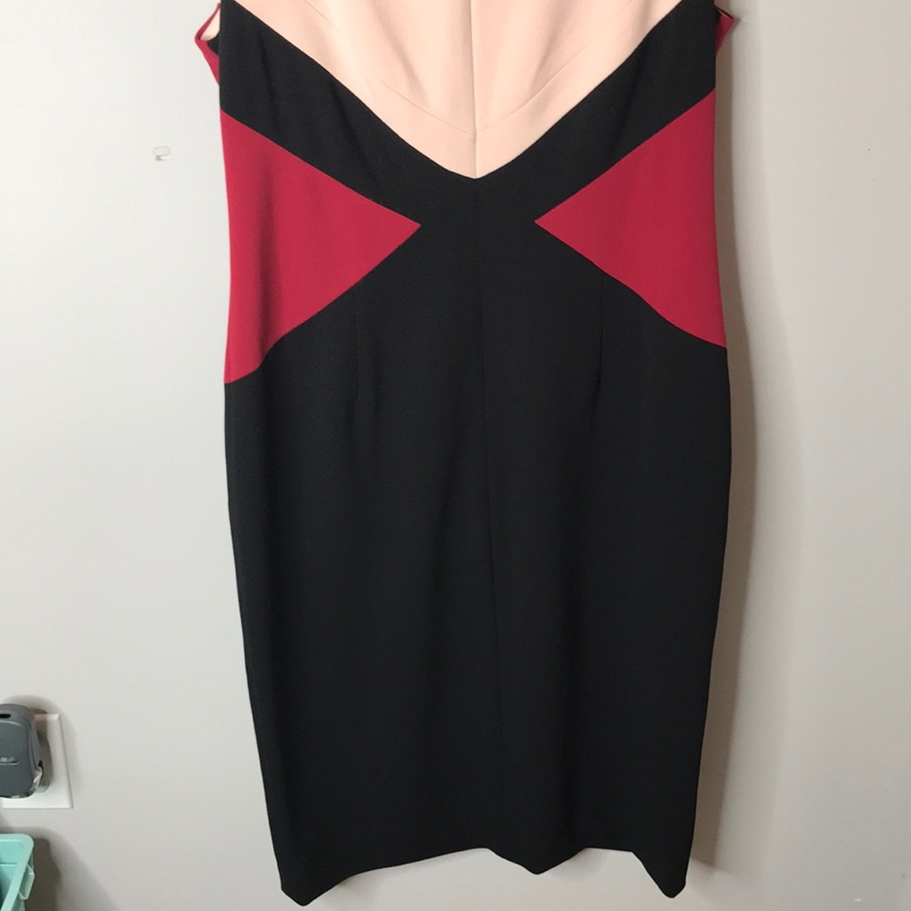 Calvin Klein • Black Multi Dress Sz 10 - Picture 3 of 6